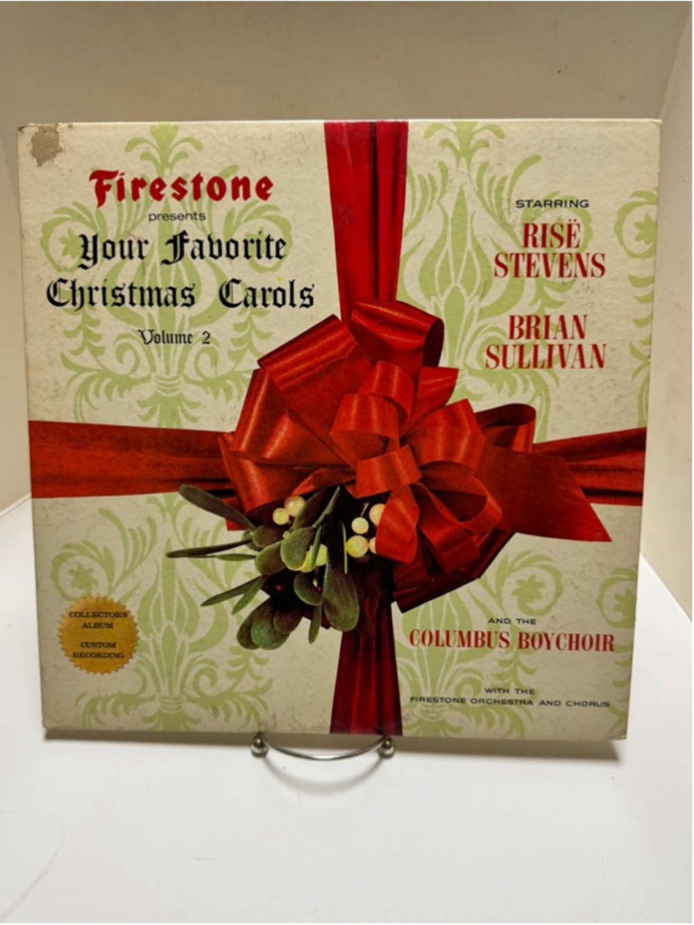 Firestone Your Favorite Christmas Carols Volume 7 Vinyl Record 1968
